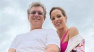 Com look rosa, Ana Furtado aproveita viagem de férias com o marido, Boninho - Reprodução/Instagram