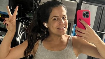 Nivea Stelmann exibe barriga sarada após treino - Reprodução/Instagram