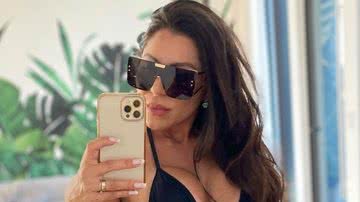 Andressa Ferreira impressiona com selfies de biquíni no espelho - Reprodução/Instagram