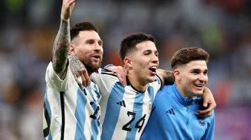 Seleção da Argentina enfrentará a Croácia, que eliminou o Brasil pelas quartas de final do Mundial - Foto: Getty Images