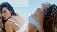 Mariana Goldfarb deixa fãs babando ao posar de biquíni branco cavado - Reprodução/Instagram