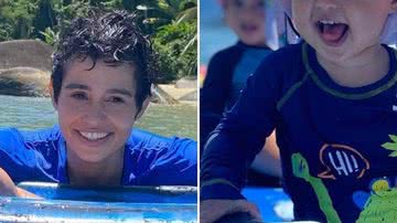 A atriz Nanda Costa levou as filhas para passeio de caiaque e encantou os internautas nas redes sociais - Foto: Reprodução/Instagram