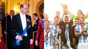 Além de parabenizar, Príncipe William elogia Lionel Messi após final da Copa do Mundo contra a França - Foto: Getty Images
