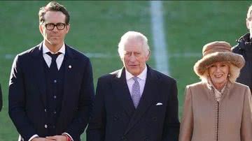 Rei Charles III e a Rainha Consorte Camilla Parker visitaram estádio de time comprado por Ryan Reynolds - Reprodução: Instagram