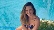 Juliana Paiva aproveita seu dia para treinar e curtir um banho de piscina - Reprodução/Instagram