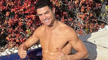 Pai de 4 crianças, o craque Cristiano Ronaldo aproveitou dia de praia na companhia da família - Reprodução / Instagram
