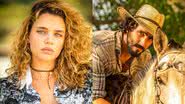 Bruna Linzmeyer e Renato Góes em 'Pantanal' - João Miguel Júnior/TV Globo