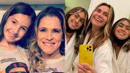 Ingrid Guimarães e Giovanna Antonelli com as filhas - Reprodução/Instagram