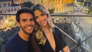 Carol Dias dá beijão em Kaká durante viagem romântica pela Itália - Reprodução/Instagram