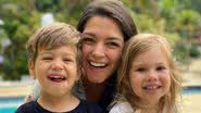 Thais Fersoza com os filhos, Teodoro e Melinda - Reprodução/Instagram