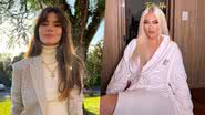 Camila Queiroz radicaliza o visual com peruca loira e faz brincadeira ao se vestir como Luísa Sonza - Foto/Instagram