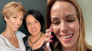 Ana Furtado improvisa encontro com a mãe no 'Dia das Mães' após contrair Covid-19 - Foto/Instagram
