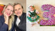 Karin Roepke e Edson Celulari comemoram mesversário da filha com festa temática - Reprodução/Instagram