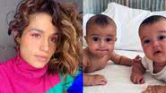 Nanda Costa brinca ao publicar cliques fofos das filhas gêmeas: ''Podem biscoitar'' - Reprodução/Instagram
