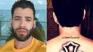 Gusttavo Lima exibe tatuagem nas costas - Foto: Reprodução / Instagram