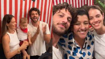 Laura Neiva e Chay Suede comemoram um aninho do filho, José - Reprodução/Instagram