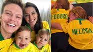Thais Fersoza compartilha tbt fofo do filhos durante a Copa - Foto: Reprodução/Instagram
