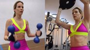 Ana Furtado chama a atenção ao treinar de look neon - Reprodução/Instagram