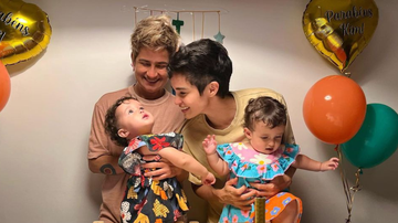 Nanda Costa e Lan Lahn compartilham com os seguidores os primeiros passos da filha - Foto: Reprodução/Instagram
