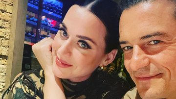 Katy Perry e Orlando Bloom comemoram data especial com selfie - Foto: reprodução/Instagram