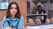 Jade Picon surge em cena romântica com Chay Suede para a novela Travessia - Foto: Globo/Estevam Avellar; Reprodução / Instagram