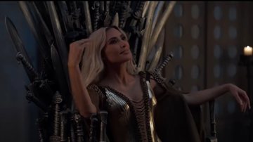 Kim Kardashian atuou em esquete que fazia paródia da série "Casa do Dragão" - Reprodução/YouTube