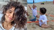 Nanda Costa publica novas fotos das filhas na praia - Reprodução/Instagram