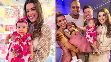 Vivian Amorim leva Malu na festa de aniversário de Liz, filha de Lorena Improta e Léo Santana - Reprodução/Instagram