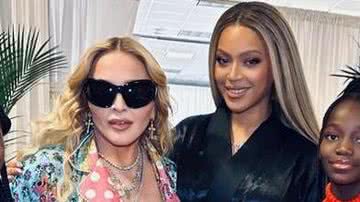 Madonna e Beyoncé - Foto: Reprodução / Instagram