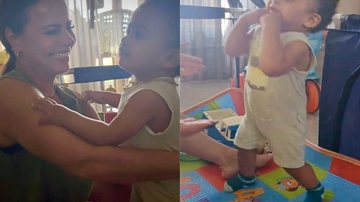Viviane Araujo se derrete ao mostrar os primeiros passos do filho - Reprodução/Instagram