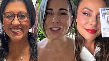 Regina Casé, Gloria Pires e Paolla Oliveira deixaram a Globo em 2023 - Reprodução/Instagram