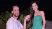 Os ex-BBBs Gustavo e Lais ficam noivos - Foto: Reprodução / Instagram