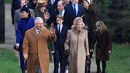 Família real britânica se reúne em evento religioso de Natal - Foto: Getty Images