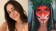 Atriz foi detonada após aparecer com pinturas que remetem aos povos indígenas - Foto: Reprodução / Instagram