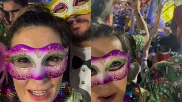 Fátima Bernardes se disfarça para curtir Carnaval de rua em Recife - Reprodução/Instagram