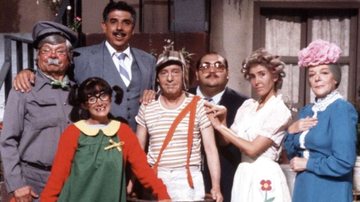 Elenco principal de Chaves; série foi exibida pelo SBT entre 1984 e 2020 e atingiu excelentes índices de audiência - Reprodução/Televisa