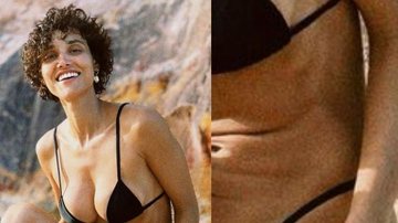 A atriz Débora Nascimento roubou a cena ao publicar cliques ousados na praia - Foto: Reprodução/Instagram
