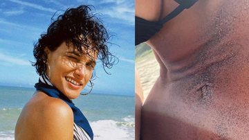 Débora Nascimento posa belíssima de biquíni na praia e ostenta curvas poderosas - Foto: Reprodução/Instagram