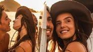 Curtindo dias de folga em Fernando de Noronha, atriz Giovanna Lancellotti aproveita passeio de barco com Gabriel David - Foto: Reprodução / Instagram