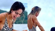Maíra Cardi curte praia ao lado da herdeira com Arthur Aguiar - Reprodução/Instagram