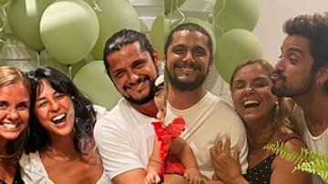 Yanna Lavigne e Bruno Gissoni reúnem a família em festa de Amélia - Reprodução/Instagram
