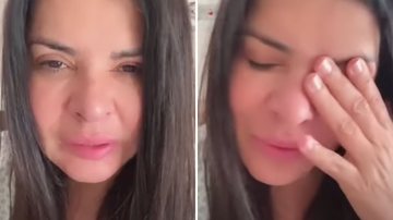 Mara Maravilha chora ao revelar resultados de exames: "Laudos tristes" - Reprodução/ Instagram