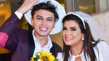 Mara Maravilha e seu marido, o cantor Gabriel Torres - Foto: Reprodução/Instagram @gabrieltorresoficial_