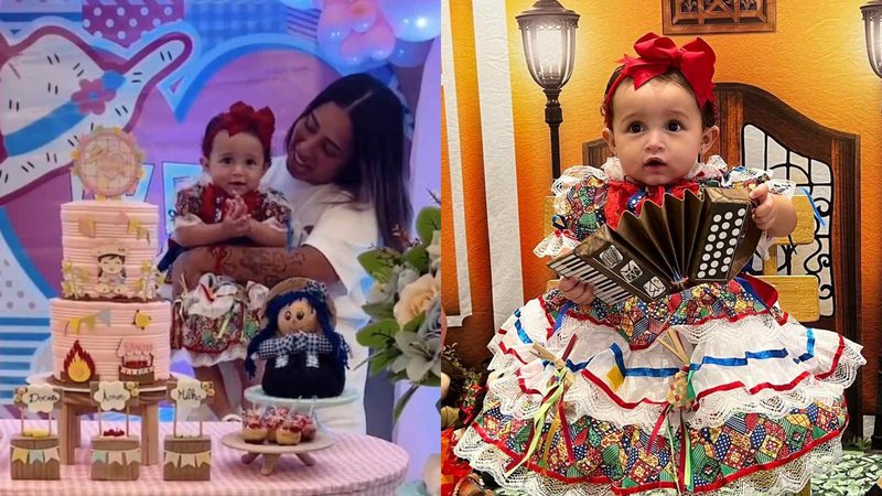 MC Loma comemora o décimo mês da filha - Reprodução/Instagram