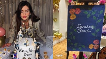 Camila Queiroz mostra comemorações de seus 30 anos - Reprodução/Instagram