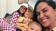 Graciele Lacerda surge agarradinha com a família - Reprodução/Instagram