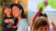 Filha de Sabrina Sato dá um show de fofura ao praticar yoga com a mãe - Reprodução/Instagram