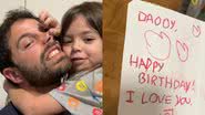 Duda Nagle se derrete ao receber carta de aniversário da filha, Zoe - Foto: Reprodução/Instagram