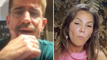 Marido interrompe Suzana Alves e sai em defesa da atriz: "Não estão nem aí" - Reprodução/ Instagram
