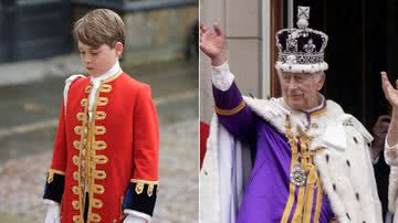 Príncipe George e Rei Charles III - Foto: Getty Images